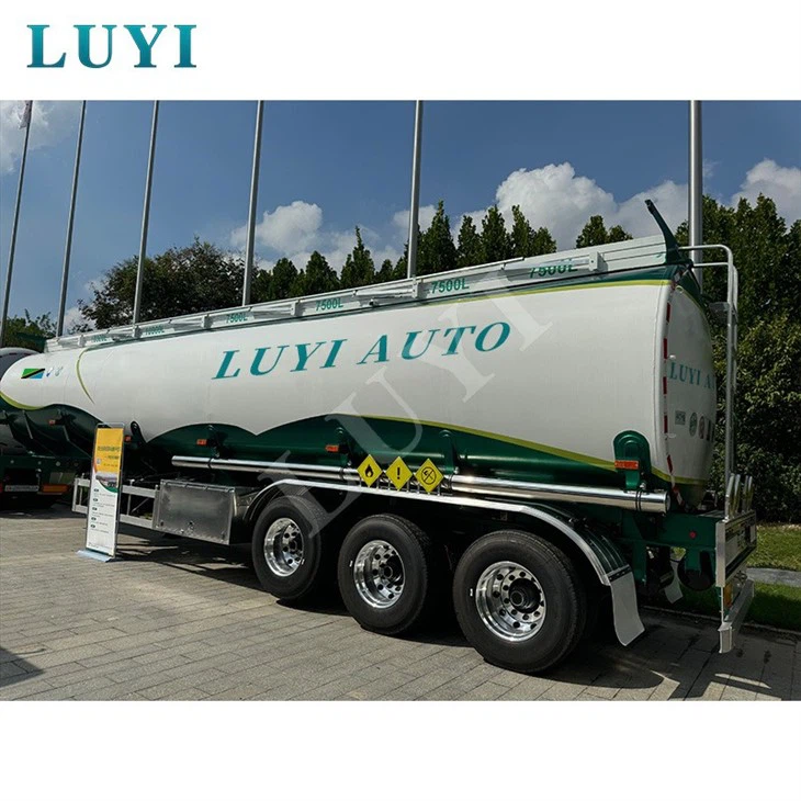 3-axle 5 Compartment Fuel Tank Trailer