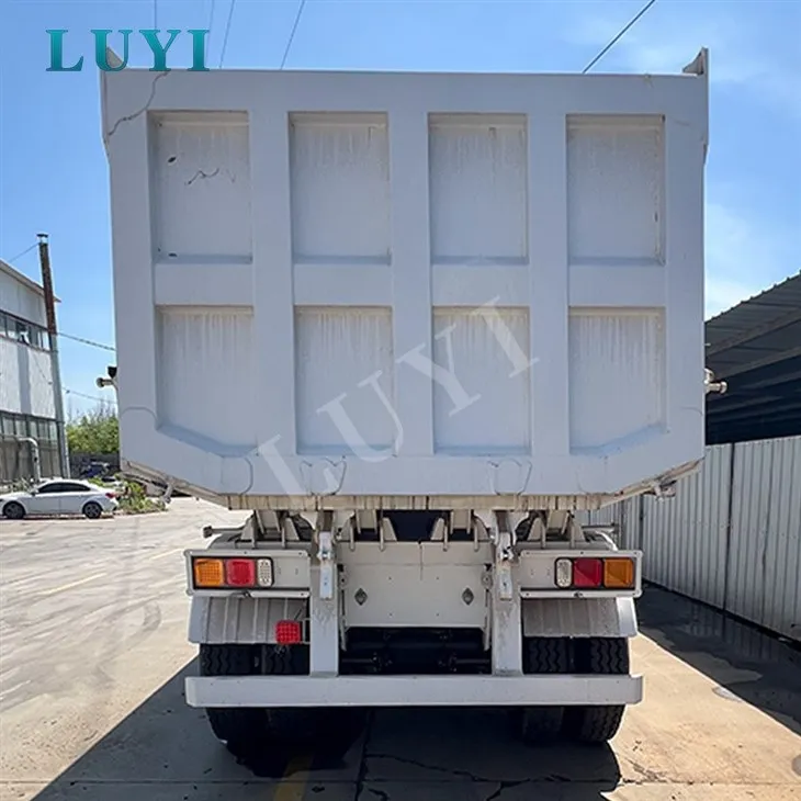 Heavy Duty 4 Axle Tipper Trailer high quality