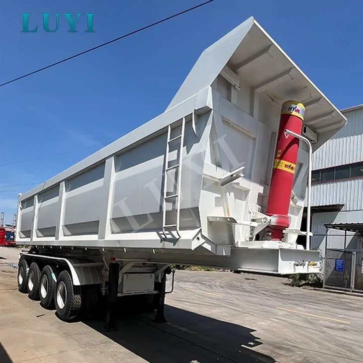 Heavy Duty 4 Axle Tipper Trailer price