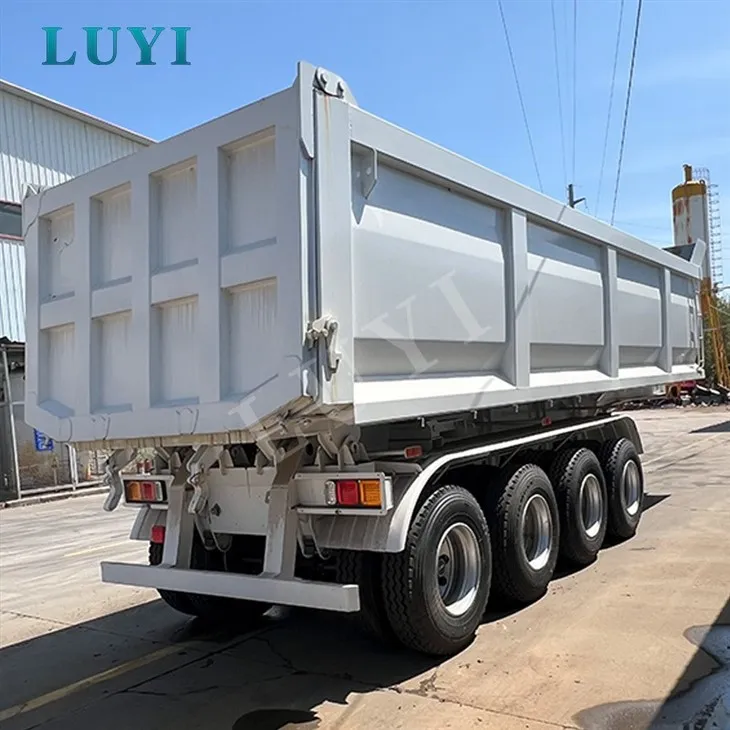 Heavy Duty 4 Axle Tipper Trailer best