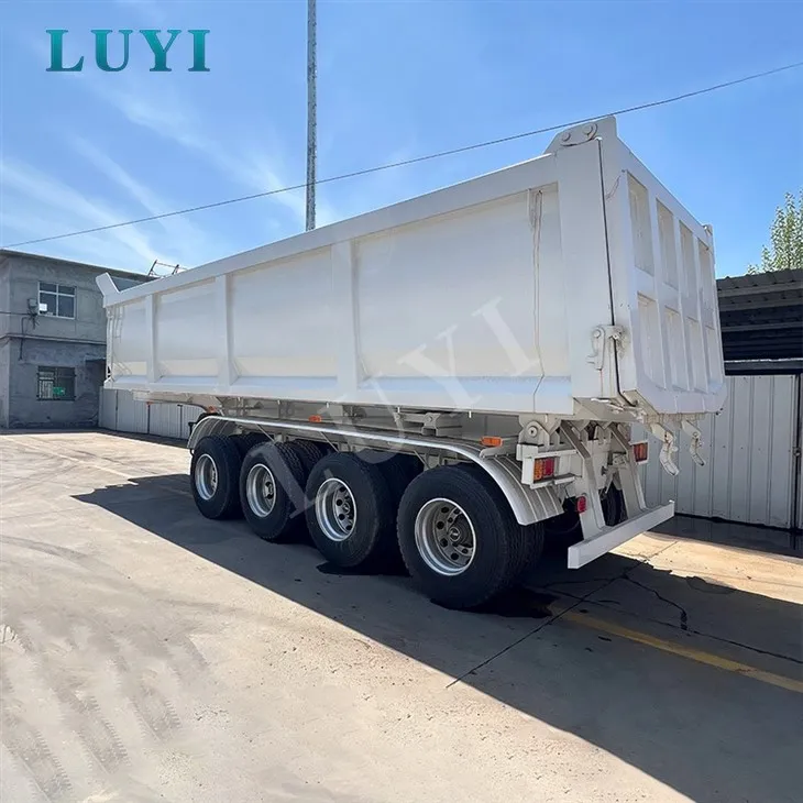 Heavy Duty 4 Axle Tipper Trailer suppliers