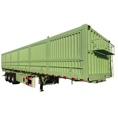 3-Achsen-Seitenkipper-Kipper-Sattelauflieger 100 Tonnen Seitenkipper-Anhänger